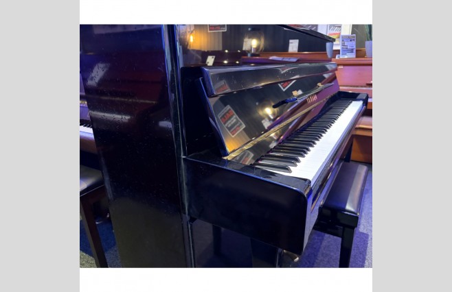 Yamaha Polished Ebony LX-110 TP-E Upright Piano, Used - All Inclusive Premium Package (SN:J1647588) - Image 4